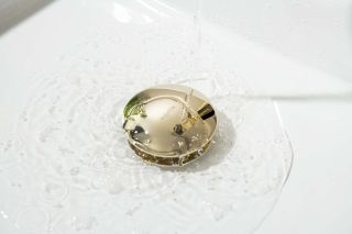 Донный клапан для раковины Aquatek AQ6003PG полированное золото